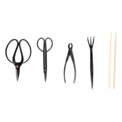 Werkzeugset Für Die Bonsaipflege, 5-teilig, Mit Aufbewahrungstasche 8 Werkzeugset Für Die Bonsaipflege, 5-teilig, Mit Aufbewahrungstasche -Angebote Gruen Trieb Store 0220401215 Werkzeugetui Scheren Kralle Zange Pinzette Staebchen 2