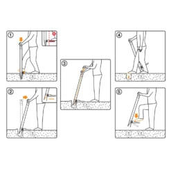 Blumenzwiebel-Pflanzer Xact, Schwarz/orange, Ca. 105 X 30 X 31 Cm -Angebote Gruen Trieb Store 0920101167 xact blumenzwiebel pflanzer 4 118044