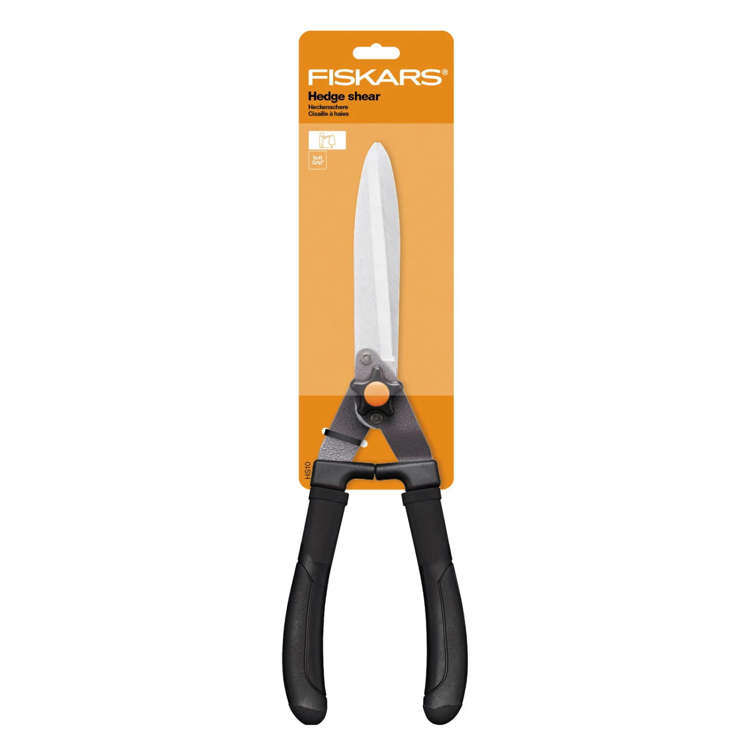 Heckenschere HS10, Schwarz/orange, Ca. 55 Cm 3 Heckenschere HS10, Schwarz/orange, Ca. 55 Cm – Bild 3