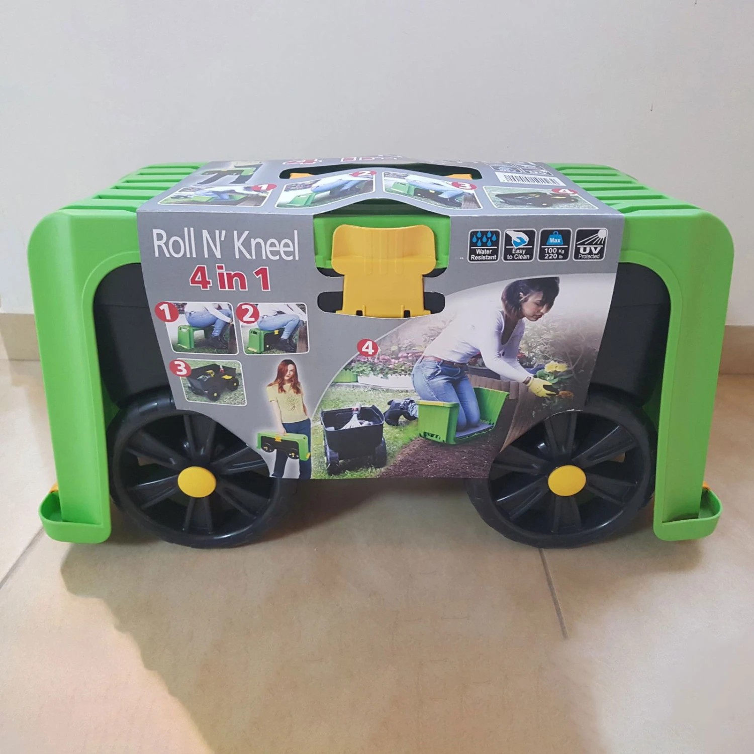 Gartenhocker 'Roll’n‘Kneel', Tragkraft 100 Kg 5 Gartenhocker 'Roll’n‘Kneel', Tragkraft 100 Kg – Bild 5