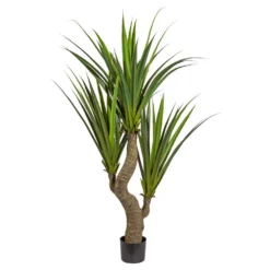 Kunstpflanze Agave Im Schwarzen Kunststofftopf, Ca. 160 Cm