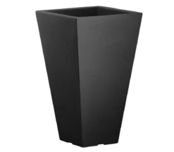 Pflanzgefäß "Capri" Quadratisch, Anthrazit
