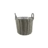 Pflanzkorb Mila, Grau, Ø 31 X H 38 Cm