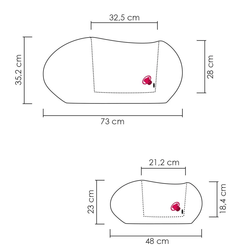 Pflanzstein Flow, Stony Grey, L 48 X B 38 X H 23 Cm 2 Pflanzstein Flow, Stony Grey, L 48 X B 38 X H 23 Cm – Bild 2