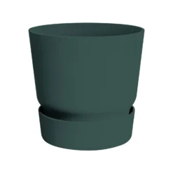 Pflanzgefäß „Greenville Round 25“ In Leaf Green Von Elho