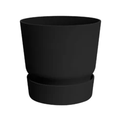 Pflanzgefäß „Greenville Round 25“ In Living Black Von Elho
