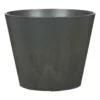 Pflanzgefäß 'Purista', Dunkelgrau, Ø 30 X H 24 Cm