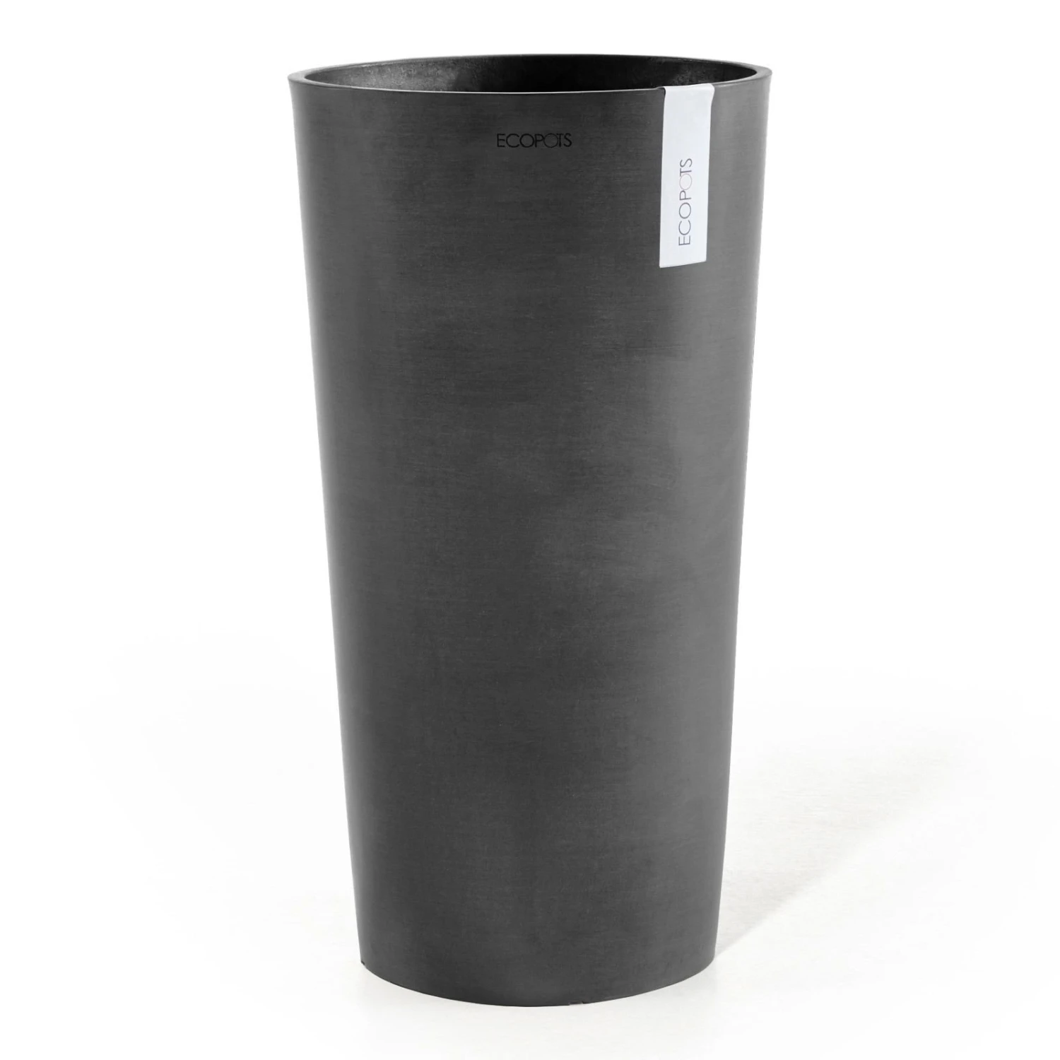 Pflanzgefäß 'Amsterdam Midi', Dunkelgrau, Ø 34 X H 66 Cm 1 Pflanzgefäß 'Amsterdam Midi', Dunkelgrau, Ø 34 X H 66 Cm