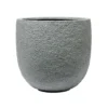Pflanzgefäß Rock Line Farnham, Granitgrau, Ø 35 X H 32 Cm