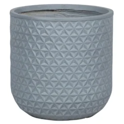 Pflanzgefäß 'Chester 04', Hellgrau