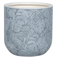 Pflanzgefäß 'Chester 08', Hellgrau