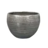 Pflanzgefäß 'Rowen', Silber, Ø 19 X H 13 Cm