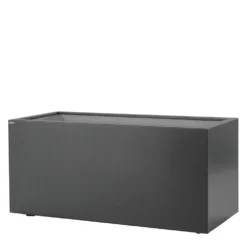 Pflanztrog Quader, Anthrazit, L 90 X B 40 X H 40 Cm