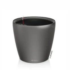 LECHUZA Classico Premium 50 LS, Anthrazit-metallic, All-in-One-Set, Ø 50 Cm H:47 Cm -Angebote Gruen Trieb Store 3325100286 Classico Premium 50LS anthrazit All in One Set D50xH47cm RGB 7595